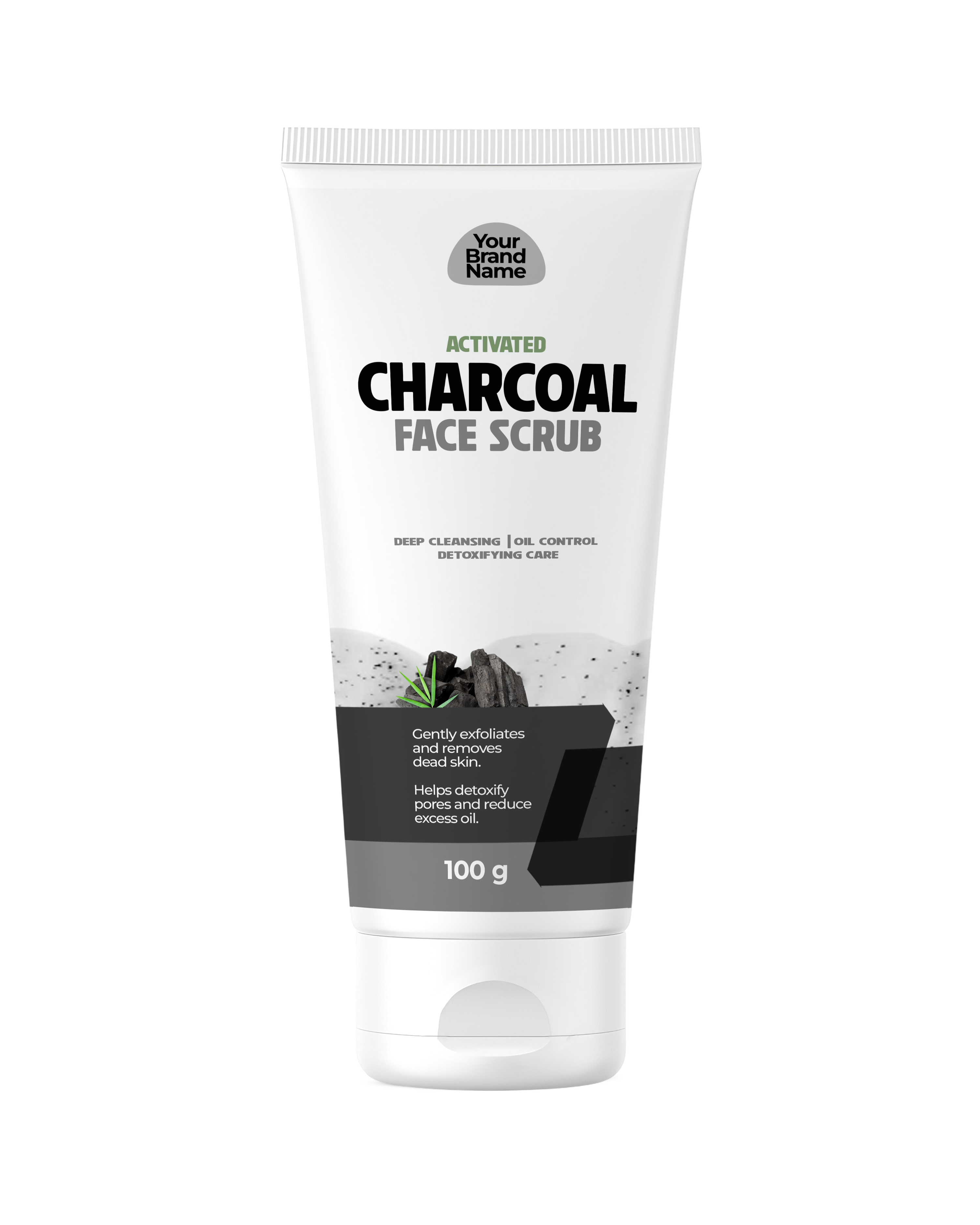 Men’s Charcoal Face Scrub